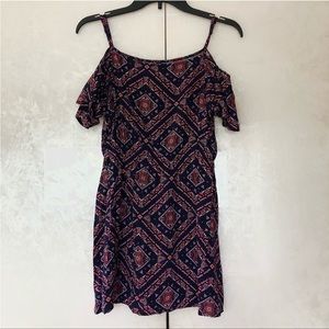 Red White & Blue Bandana Design Dress